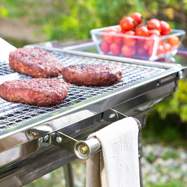 Stainless Steel Foldable Charcoal BBQ ExelQ