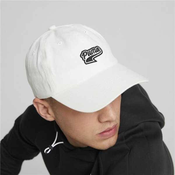 Sports Cap Puma Script Logo White Multicolour One size