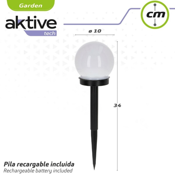 Solar garden lights Aktive Plastic  (24 Units)